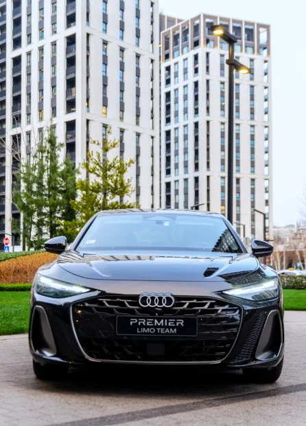 Photo of Premier Limo Team - Audi A6 2025 in front of buildings