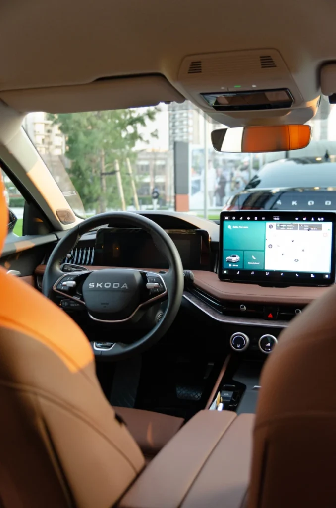 Photo of Premier Limo Team Škoda Superb 2025 interior